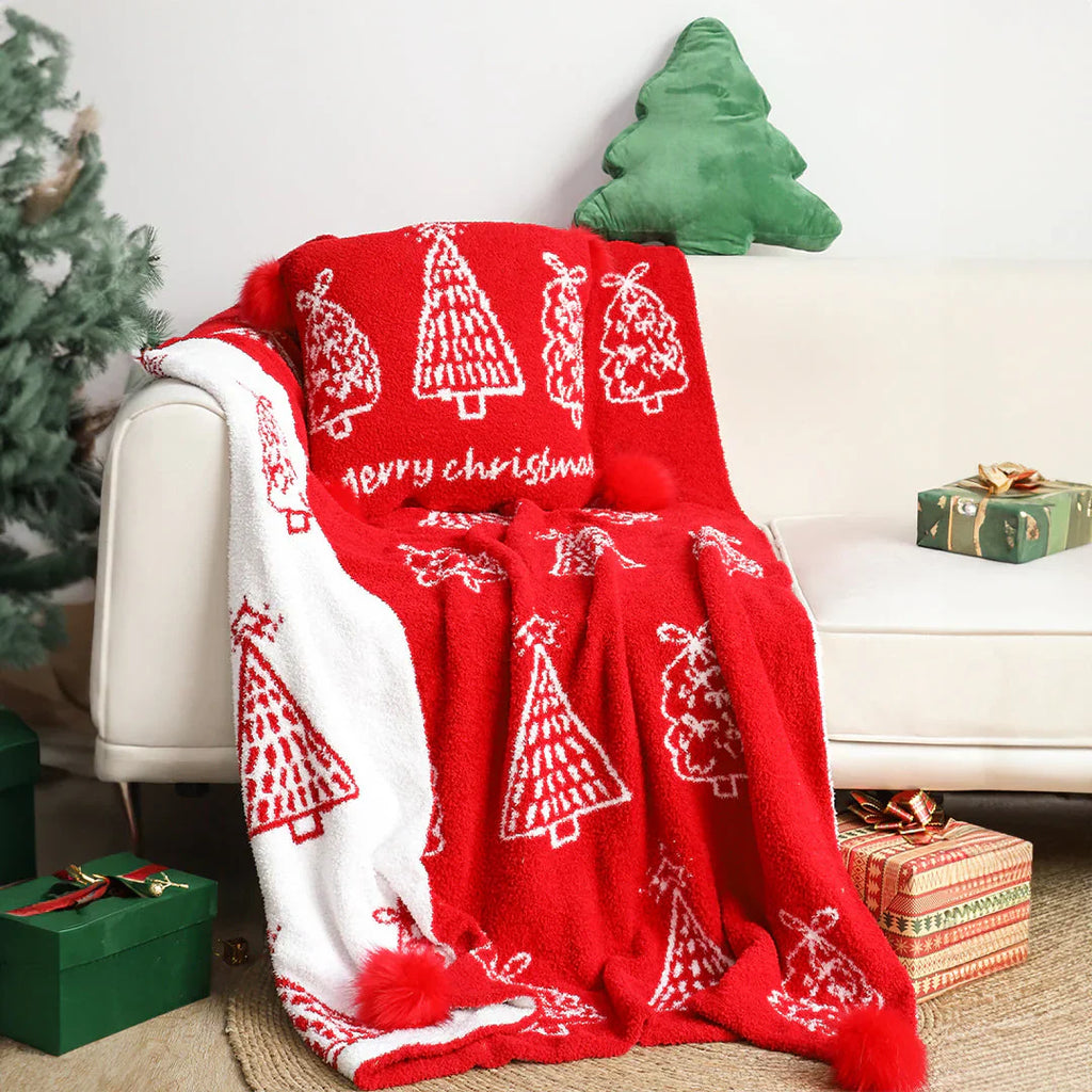 Not Just Décor—Holiday Pillows and Blankets Are the Gifts Your Home Deserves