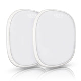SOGA 2X 180kg Digital LCD Fitness Electronic Bathroom Body Weighing Scale White