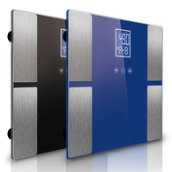 SOGA Digital Electronic LCD Bathroom Body Fat Scale Weighing Scales Weight Monitor Black/Blue