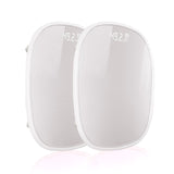SOGA 2X 180kg Digital LCD Fitness Electronic Bathroom Body Weighing Scale White