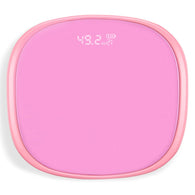 SOGA 180kg Digital LCD Fitness Electronic Bathroom Body Weighing Scale Pink