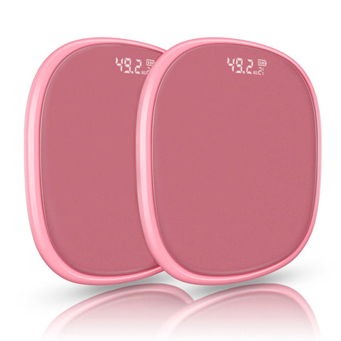 SOGA 2X 180kg Digital LCD Fitness Electronic Bathroom Body Weighing Scale Old Rose