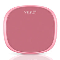 SOGA 180kg Digital LCD Fitness Electronic Bathroom Body Weighing Scale Old Rose