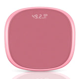 SOGA 180kg Digital LCD Fitness Electronic Bathroom Body Weighing Scale Old Rose