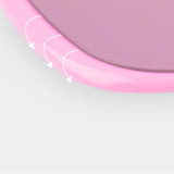 SOGA 2X 180kg Digital LCD Fitness Electronic Bathroom Body Weighing Scale Pink