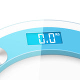 SOGA 180kg Digital Fitness Weight Bathroom Gym Body Glass LCD Electronic Scale Red/Blue