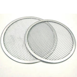 SOGA 6X 8-inch Round Seamless Aluminium Nonstick Commercial Grade Pizza Screen Baking Pan