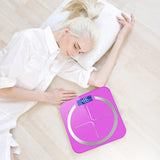 SOGA 2X 180kg Glass LCD Digital Fitness Weight Bathroom Body Electronic Scales Pink
