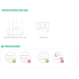 SOGA 2x 180kg Digital Fitness Weight Bathroom Gym Body Glass LCD Electronic Scales White