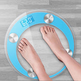 SOGA 180kg Digital Fitness Weight Bathroom Gym Body Glass LCD Electronic Scales White