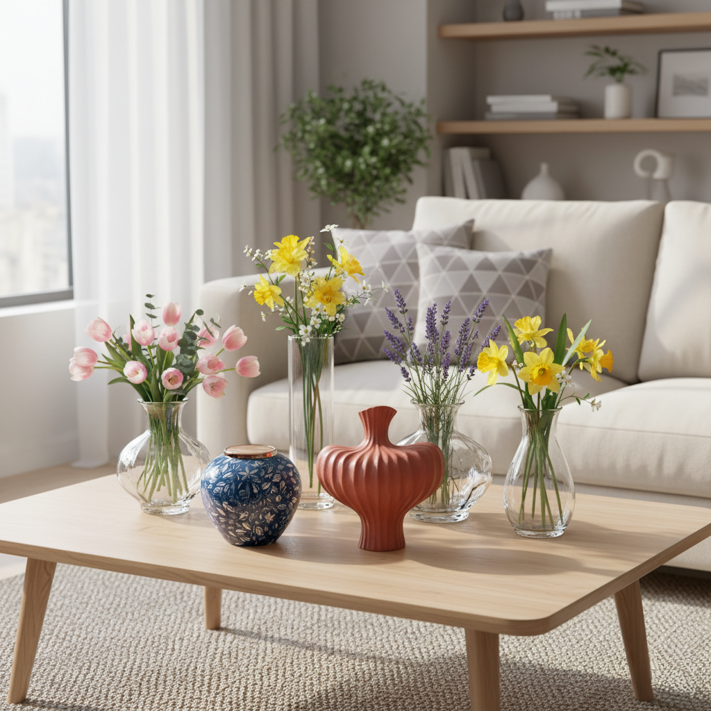 Fresh Blooms & Chic Vases: Refresh Your Home Décor
