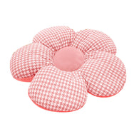 SOGA Pink Flower Cushion Shaped for Floor and Sitting Throw Pillow