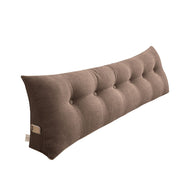 SOGA 180cm Coffee Triangular Wedge Bed Pillow Headboard Backrest Bedside Tatami Cushion Home Decor