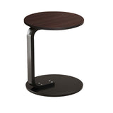 SOGA 50cm Wood Board Mini Side Table Movable Lightweight w/ Black Frame