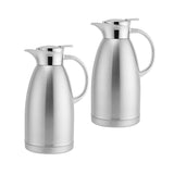 SOGA 2X 2.3L Silver Double-Wall vacuum with 2 layers stainless steel Construction Thermal Flask