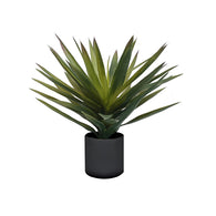 SOGA 45cm Yucca Plant Giant Palm Lily Artificial Plant Tabletop Home Accent Decor