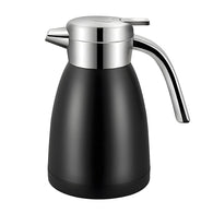 SOGA 2.2L Stainless Steel Water Bottle Insulated Vacuum Flask Coffee Jug Thermal Black