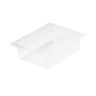 SOGA 150mm Clear Gastronorm GN Pan 1/2 Food Tray Storage
