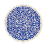 SOGA 120cm Mandala Round Tapestry Indian Area Rug for Living Room Lounge Anti-slip Doormat Home Decor