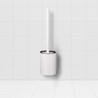 SOGA 27cm Wall-Mounted Toilet Brush with Holder Bathroom Cleaning Scrub White