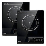 SOGA 2X 35.5cm Cooktop Electric Smart Induction Cook Top Portable Kitchen Cooker Cookware