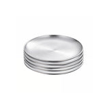 SOGA 14cm Premium Silver Grilling Plate  Durable Heat Resistant Perfect for BBQs and Outdoor Cooking Kitchen Essential