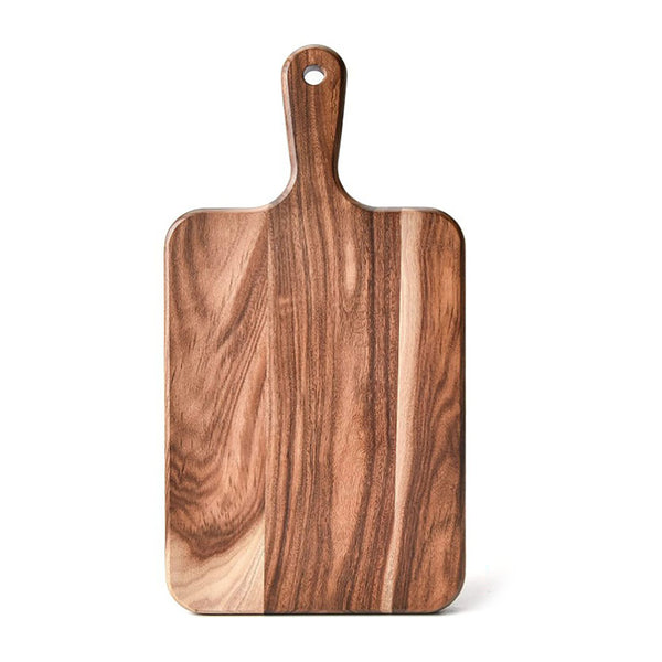 SOGA 32cm Rectangular Premium Wooden Acacia Cutting Board Paddle Kitchen