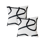 SOGA 2X 45x45cm French Cushions – 15cm Thick Cotton Floor Pads