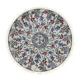 SOGA 120cm Mandala Round Area Thick Anti-slip Doormat Home Decor