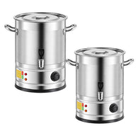SOGA 2X 21L Stainless Steel URN Commercial Water Boiler  2800W