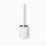 SOGA 27cm Wall-Mounted Toilet Brush with Holder Bathroom Cleaning Scrub White