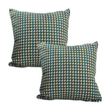 SOGA 2X 45cm Subtle Green Foliage Pillow SquareThrow pillow