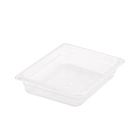 SOGA 65mm Clear Gastronorm GN Pan 1/2 Food Tray Storage