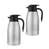 SOGA 2X 1.5L Silver Color 3-Layer Stainless Steel Vacuum Durable Thermal Flask