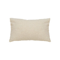 SOGA 30cm Cream Boucle Textured Fluffy Decorative Throw Pillow