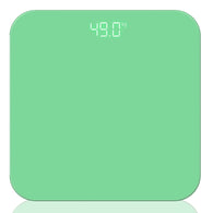 SOGA 180kg Digital Fitness Weight Bathroom Gym Body Glass LCD Electronic Scales Green