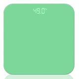SOGA 180kg Digital Fitness Weight Bathroom Gym Body Glass LCD Electronic Scales Green
