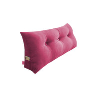 SOGA 100cm Pink Triangular Wedge Bed Pillow Headboard Backrest Bedside Tatami Cushion Home Decor