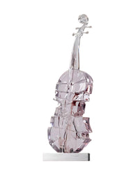 SOGA 75cm Crystal Violin Sculpture – Home Decor