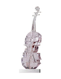 SOGA 75cm Crystal Violin Sculpture – Home Decor