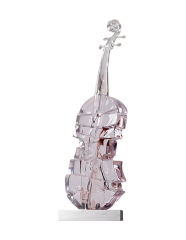 SOGA 75cm Crystal Violin Sculpture – Home Decor