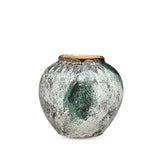 SOGA 21x22cm Green Small Ceramic Flower Vase Elegant Living Room Home Decor