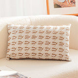 SOGA French Style Cushion 35x55cm18cm Polyester Fiber Cotton Seat Pad