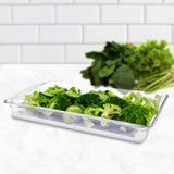 SOGA 65mm Clear Gastronorm GN Pan 1/2 Food Tray Storage with Lid