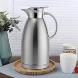 SOGA 2X 2.3L Silver Double-Wall vacuum with 2 layers stainless steel Construction Thermal Flask