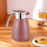 SOGA 2X 1.8L Stainless Steel Water Bottle Insulated Vacuum Flask Coffee Jug Thermal Pink