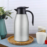 SOGA 2X 1.5L Silver Color 3-Layer Stainless Steel Vacuum Durable Thermal Flask