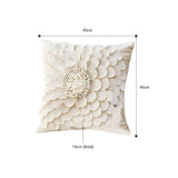 SOGA 2X 45cm Pillow Sunflower Cover 100% Cotton Covers Linen Case Cushion Throw Pillow