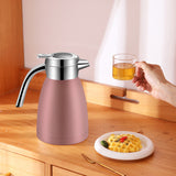 SOGA 2X 1.8L Stainless Steel Water Bottle Insulated Vacuum Flask Coffee Jug Thermal Pink