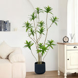 SOGA 2X 150cm Lily Bamboo Plant Tree Living Room Artificial Plant Home Accent Decoration